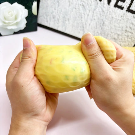 Crunchy Peanut Stress Ball Squeeze Ball Squishy Toy Buttery-Soft Feel Fidget Toy ASMR Sensory Anti Stress Toys for Kids Adults
