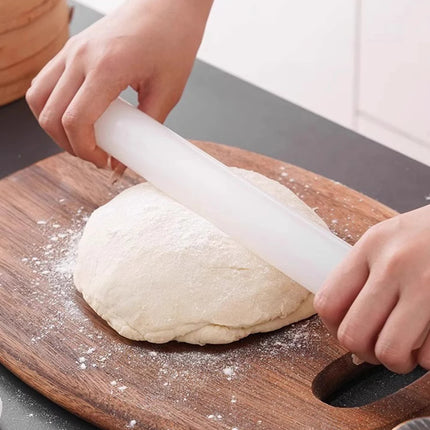 1PC-Plastic Rolling Pin Non-Stick Dough Roller for Home Use Dumpling Skin Rolling Stick Baking Tool