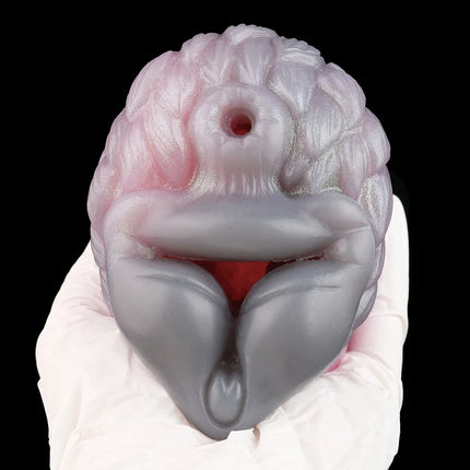 YOCY Animal Wolf Male Masturbator Sexy Breast Silicone Penis Stroker Pocket Pussy Lifelike Vagina Onahole Sex Toys For Adult Men