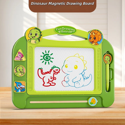 Children's colored magnetic drawing board graffiti erasable drawing writing board magnetic suction stimulates painting talent to