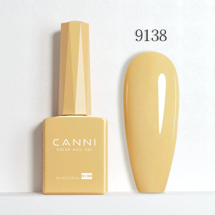 9ml CANNI Gel Nail Polish HEMA FREE TPO FREE Round Brush Gorgeous Color Soak Off UV LED Semi Permanent Gel Varnish Winter Nails