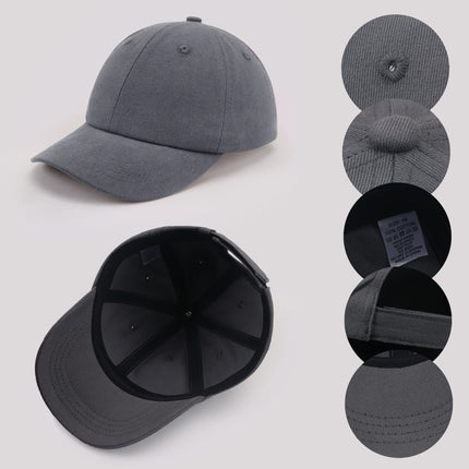 Cartoon heart-shaped Baby Baseball Cap Cute Solid Color Toddler Sun Hat with Ears Summer Adjustable Kids Boy Girl Peaked Cap ﻿