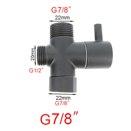 Handheld Black Toilet wash Bidet Faucet Spray Gun Sprayer shower head Anal cleaning washer WC Bathroom water valve hose holder