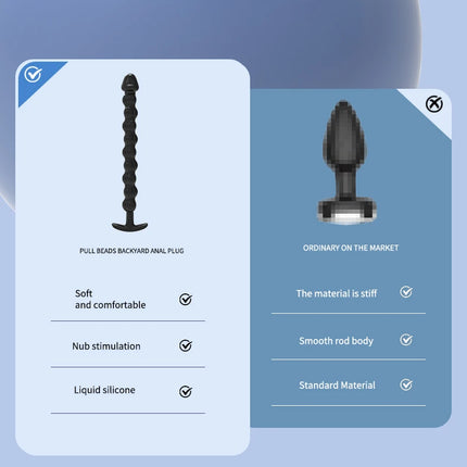 Anal Toy/Beads/Chain/Balls/Egg/Stimulator/Training/Trainer Butt Plug For Men Anus Extender Prostate Massager