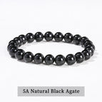 Black Agate / 6mm