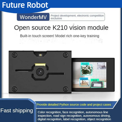 WonderMV K210 Visual Module Vision Recognition Module Smart Camera Python Development Board Programmable Canmv Sensor for Robot