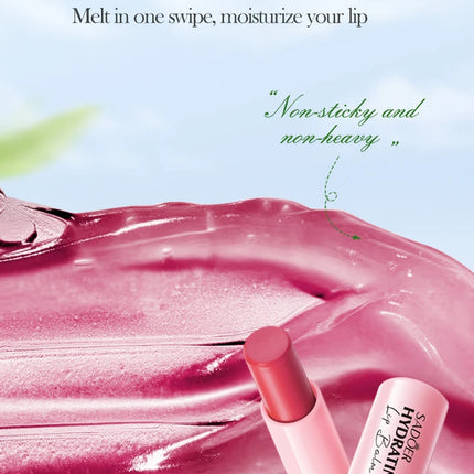 SADOER Fresh Fruit Lip Balm Moisturizing Anti Cracking Repair Nourishing Hydrating Lipstick Beauty Skin Care