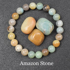 31 Amazon Stone / 21cm-8.3inch / 8mm beads