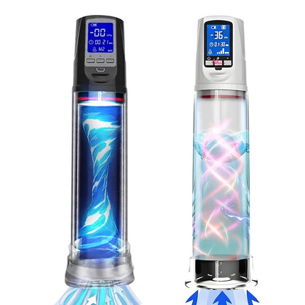Automatic Penis Pump Suction Vacuum Male Masturbation Penis Extender 4 Sucking Modes Enhancement Trainer Adults Sex Toys