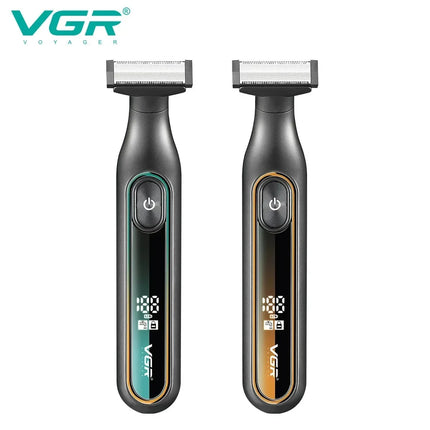 VGR Razor Professional Shaver Portable Body Hair Trimmer IPX6 Waterproof Beard Trimmer Rechargeable Shaver Electric Men V-360