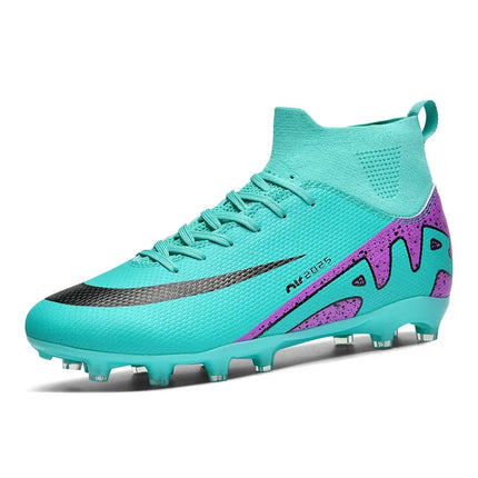 Original Men Football Field Boots Professional Society Indoor Boys Soccer Shoes Match Training Resistant Kids Football Shoes