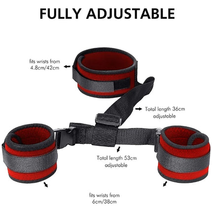 Adjustable Handcuffs And Blindfold Adult Sex Toys For Women Couples Collar Erotic Bdsm Bondage Set No Vibrator Games Sex Shop