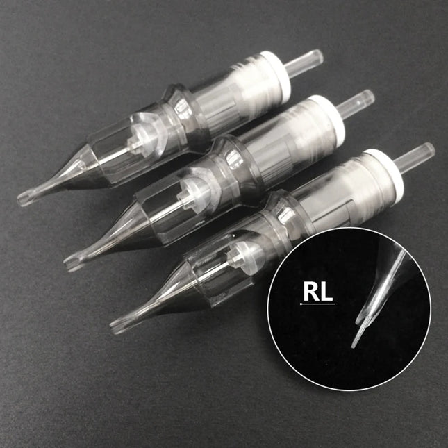 100/50/10 PCS Tattoo Permanent Makeup Cartridge Needles Tip Micropigmentation MTS Eyelinver Machine Kit Eyebrow Microblading