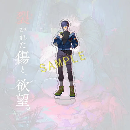 Anime Slow Damage 15CM acrylic column cute figurine by Towa Rei Fujieda for desktop decoration, as a gift or souvenir, keychain