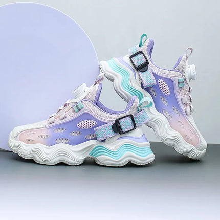 Kids Shoes for Boys Spring Summer 2025 New Casual Mesh Breathable Sneakers Platform Soft Comfortable Running Shoes for Children