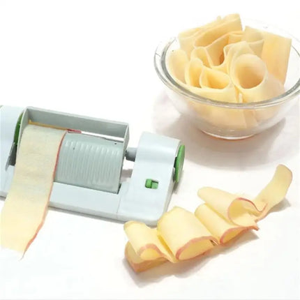 New Plastic Apple Pear Slicer Multifunctional Kitchen Fruit Vegetable Reel Knife Potato Cutter Cooking Accessories Home Gadgets
