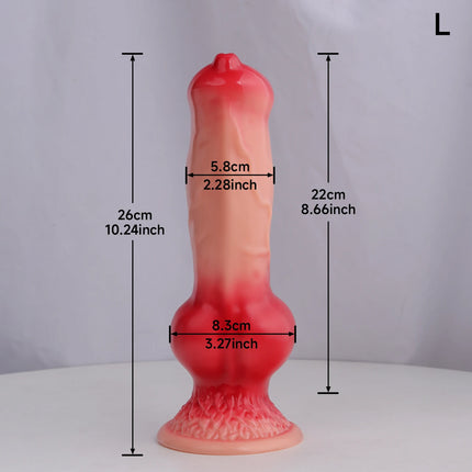 Huge Silicone Animal Dog Dildos Realistic Big Knot Penis Female Vaginal Masturbation Device Anal Plug Adults Sex Toys For Men18+