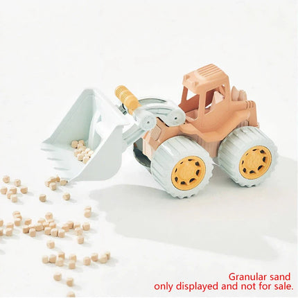 Children's Beach Toy Straw Beach Bucket Set Can Be Loaded With Sand Digging Tools To Water Flowers Outdoor Wheat Straw Toys.