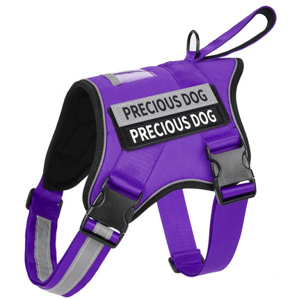 Dog Harness Reflective Breathable and Adjustable No-Pull Dog Vest Harness for Small Medium Large Dogs