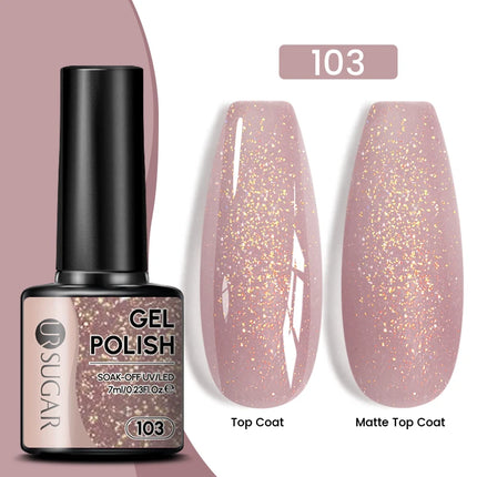 UR SUGAR 7.5ml Dark Wine Red Nail Gel Polish Autumn Gel Paint Nail Art Semi Permanent Nail Art Manicure Soak Off LED UV Nail Gel
