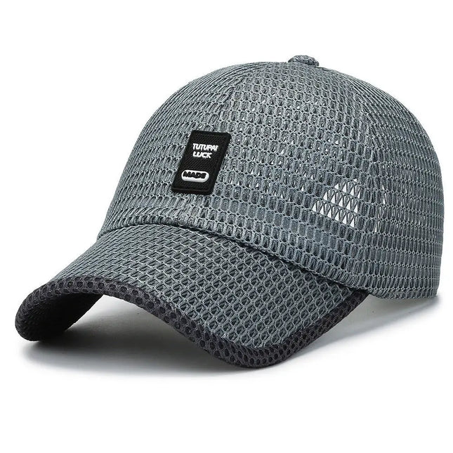 Summer Mesh Cap Baseball Breathable Outdoor Adjustable Snapback Hiking Fishing Cap Women Men Cool Casual Sport Cycling Cap