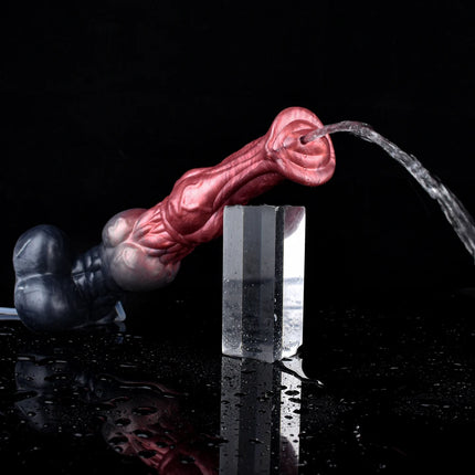 NNSX Huge Knot Squirting Horse Dildo Silicone Water Spray Anal Plug Anus Dilator Vagina Feamel Masturbator Penis for Woman