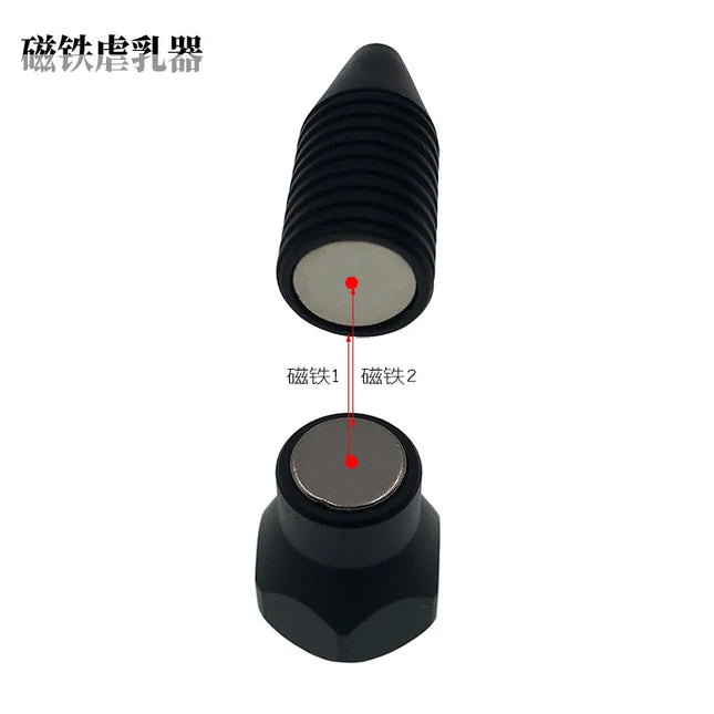 Magnet threaded nail nipple clip Erotic Goods Nipple Stimulation Clamps Erotic Flirt Games Fetish Slave Gay For Nipples Intimate