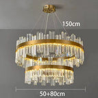 B diameter 50 80CM / GOLD / Cold White