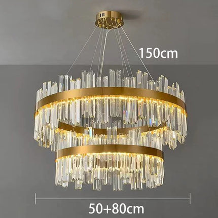 home decorationPendant lights, luxury crystal living room chandelier, dining room Pendant lamp, ceiling light, indoor lighting