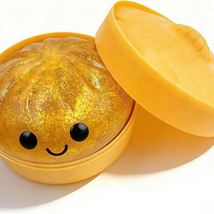 Glitter Dumpling, Glitter Dumpling Squishy Box Dumplings Squishy Anxiety Relief Fidget Soft Squeeze Decompression Dough