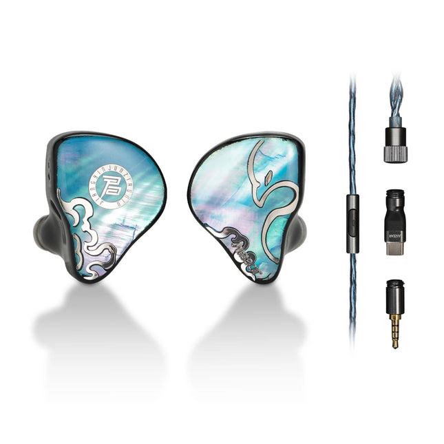 HiFiGo Juzear x Z Reviews Defiant Gaming Fidelity 1DD+3BA IEMs Gaming Tuning Swappable Plug Type‑C 3.5mm Mic In‑Ear Earphone