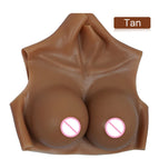 high collar tan / GERMANY / XXL-R silicone