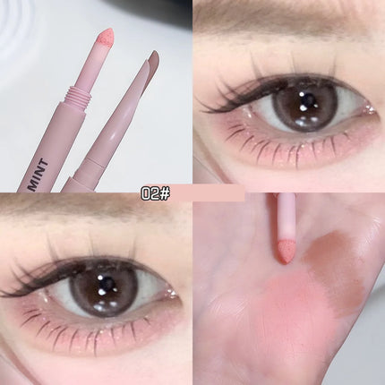 Meniscus Double-end Lying Silkworm Eyeliner Pencil Diamond Glitter Matte Eyeshadow Pen Brightening Cream Shadow Highligh Makeup