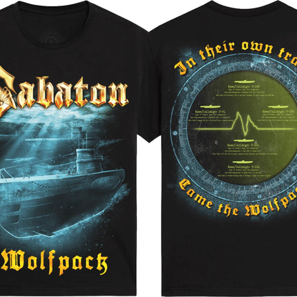 Sabaton Fleet Kriegsmarine Album T-shirt Heavy Metal Rock Band Oversized Y2k T-shirt Women Men Streetwear Harajuku Male Clothing