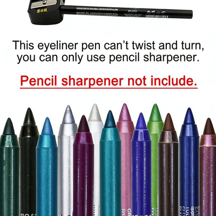 Colorful Eyeliner Pen Pearl Eyeliner Glue  Long-Lasting Liner for Eyelids And Eyebrows