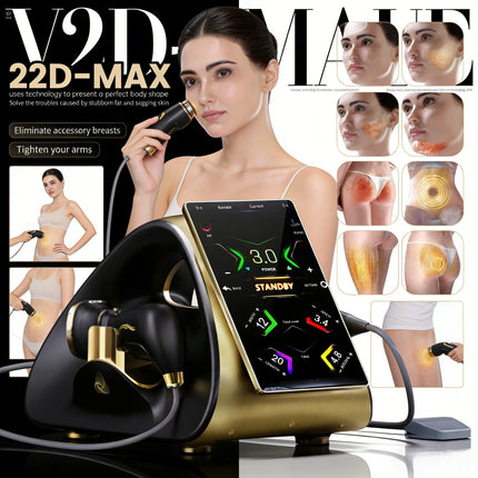 Professional the most popular beauty equipment machine the 22D MAX HIFU for face lifting slimming and fat reduction latest model