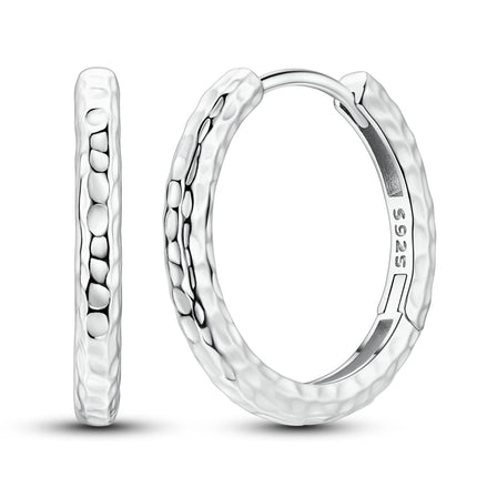 2025 New 925 Sterling Silver Earrings Simple Bow Strawberry Butterfly Hoop Stud Earrings for Wedding Party Women Jewelry Girls