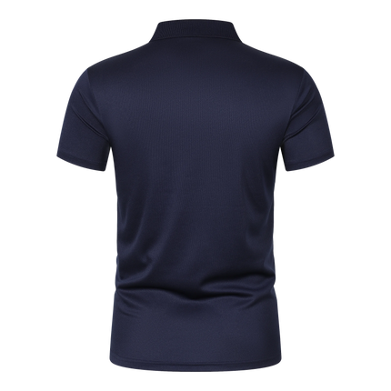 High-end polo shirt, outdoor casual solid color T-shirt, quick-drying golf shirt, lightweight breathable top, unisex T-shirt sle
