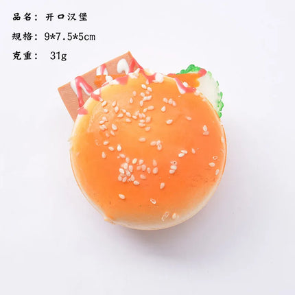 Artificial Bread Pressure Reliever Knead Stress Reliever  toy Fake Food Photography Prop Window Cabinet Model fidget toy gifts