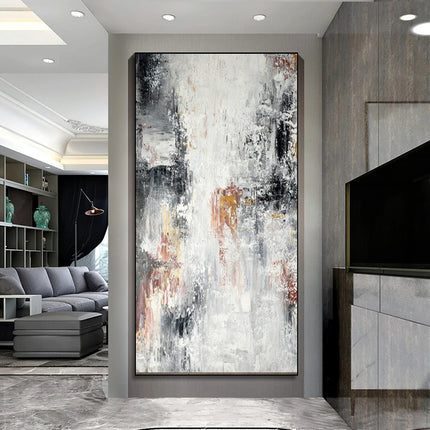 New Abstract Large Sizes 100% Handmade Oil Painting On Canvas Wall Art Pictures For Living Room Decoration Accessories Frameless