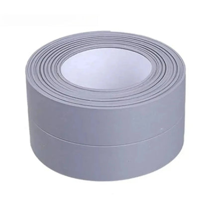 3.2m PVC Waterproof Sealing Tape for Bathroom Sink, Shower, Bathtub and Toilet - Self Adhesive Wall Sticker