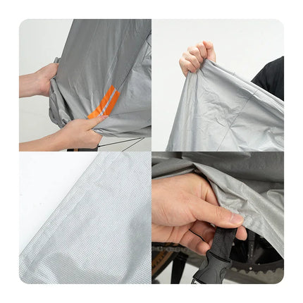 TOSUOD Waterproof Bike Cover with UV Protection, Outdoor All Weather Bicycle Cover for MTB Road Bike Rain Dust Prevention
