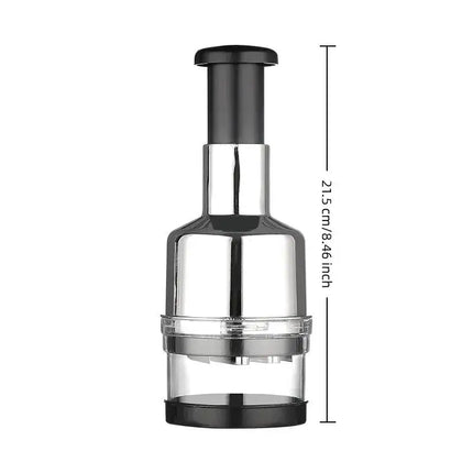 Hand Manual Mincer Garlic Press Chopper Vegetable Slicer 304 Stainless Steel Garlic Press Crusher Onion Cutter Kitchen Tool