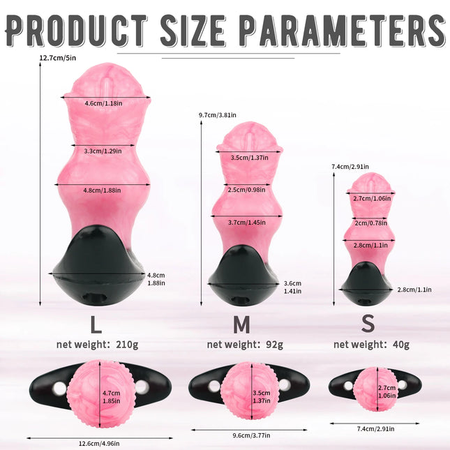 FISTSX Silicone Anal Dildo Mouth Gag Horse 10 Modes Bullet Vibrator Adjustable Leather BDSM Sex Toys For Woman Bondage Anal Plug
