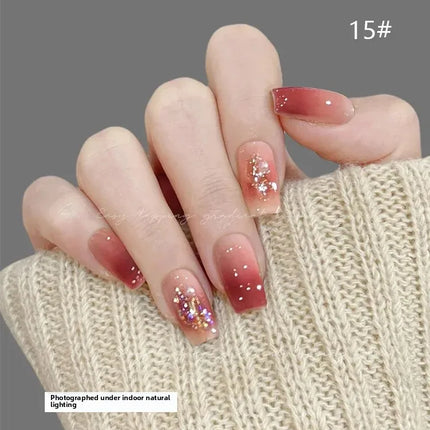 9 colors Chinese style spring is not late aurora powder shell polished fairy powder cream popular brocade powder solid nail art
