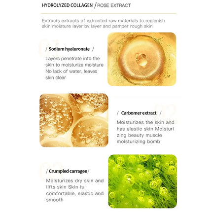 Collagen Pearl Filling Whitening Facial Cream Lifting Firming Moisturizing Korean Cream Face Cream Skin Care For Women Products