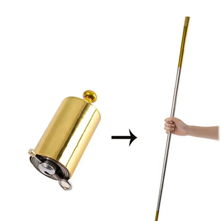 Portable Metal Stretchable Magic Stick Wand High Elasticity Pocket Staff Magic Toy Appearing Cane Trick Prop Childen