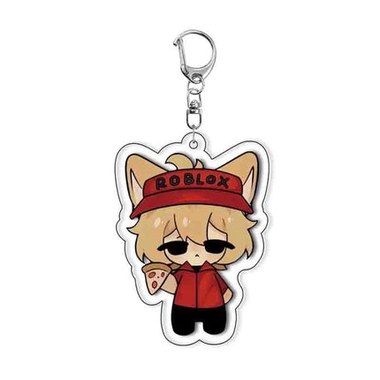Game Forsaken Cosplay Keychain Unisex Kawaii Acrylic Pendant Keyring Key Chain Bag Accessories Decoration Ornament Props