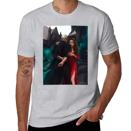 New manacled dramione T-Shirt cute tops plus size tops sports fans anime figures heavy weight t shirts for men