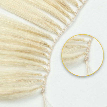 Feather Hair Bundles Extensions Natural Human Hair Non-Remy Invisible Micro ring 40cm Weft 100 strands Feather Hair  Extension